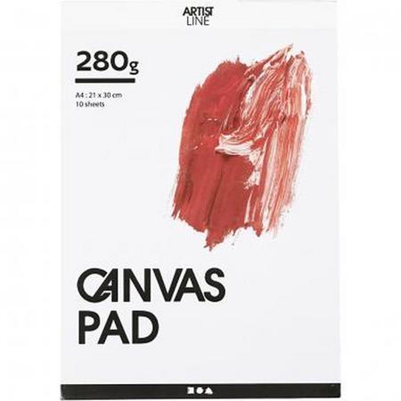 Canvas block - A4 (10 x 280 g) (25753)