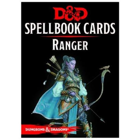 Asmodee D&D Spellbook Cards - Ranger(46 cards) - EN