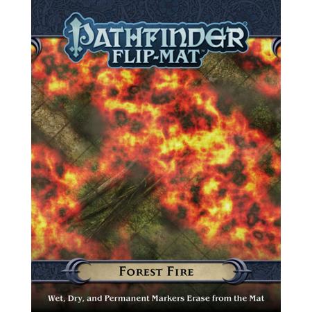 Asmodee Pathfinder Flip-Mat Forest Fire - EN