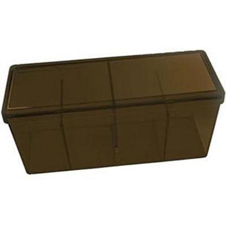 Asmodee STORAGE Box Dragon Shield 4 compart. - Brown - EN