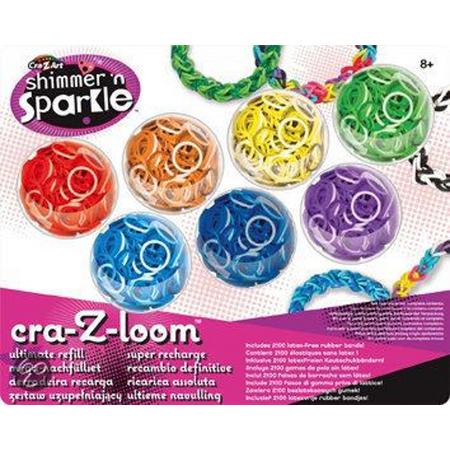 Cra-Z-loom Ultimate Refill (7 colors) - Hobby & Creatief