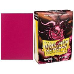 Dragon Shield Card Sleeves: Japanese Matte Magenta (59x86mm) - 60 stuks
