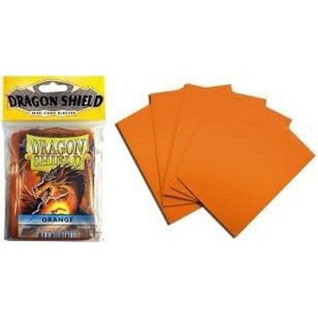 Dragon Shield Card Sleeves: Japanese/Mini Orange (59x86mm) - 50 stuks