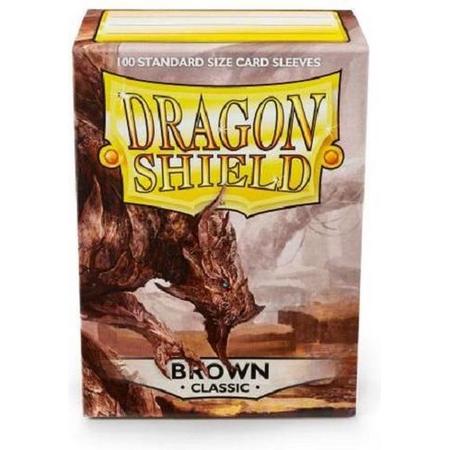 Dragon Shield Card Sleeves: Standard Brown (63x88mm) - 100 stuks