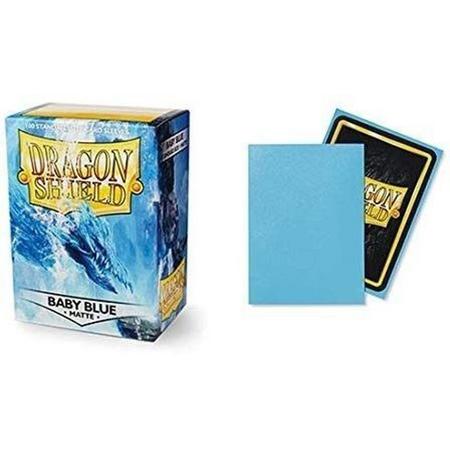 Dragon Shield Card Sleeves: Standard Matte Baby Blue (63x88mm) - 100 stuks