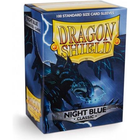 Dragonshield 100 Box Sleeves Classic Night Blue