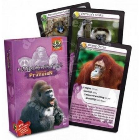 Natuurweetjes - Primaten - Kaartspel