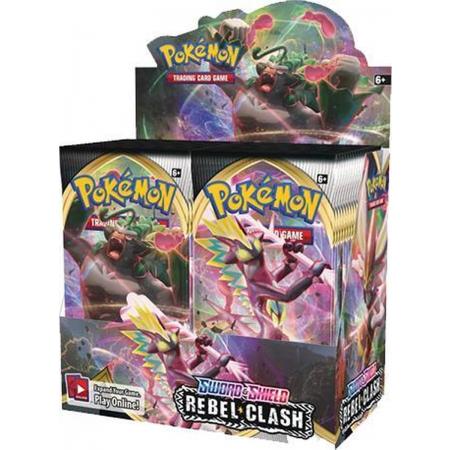 Pokémon Sword & Shield Rebel Clash Booster Box (36 Boosters)