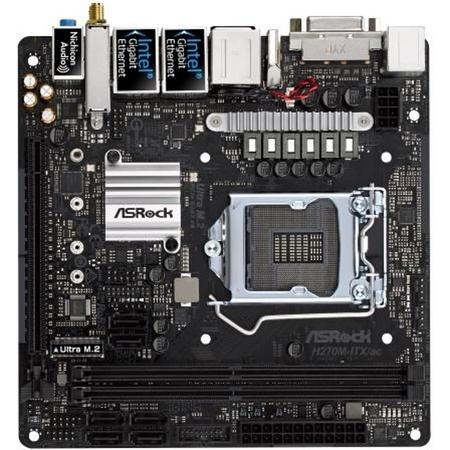 Asrock H270M-ITX/ac Intel H270 LGA 1151 (Socket H4) Mini ITX moederbord