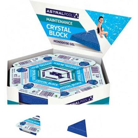 Astral Pool Crystal Block Gel Disk 6 stuks = 1 disk, Zorgt voor kristalhelder zwembad water