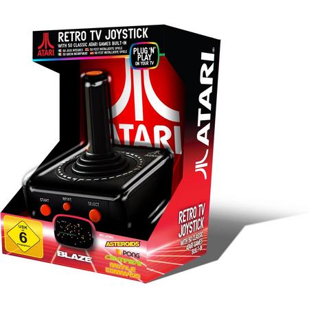 Atari Retro TV Joystick - Plug & Play (50 games)