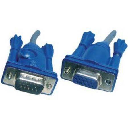 Aten 2L-2401 1.8m VGA (D-Sub) VGA (D-Sub) Blauw, Grijs VGA kabel