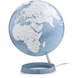 Globe Bright Azure 30cm diameter kunststof voet met verlichting