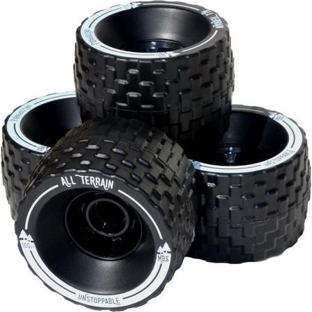 MBS all terrain wheels 100mm black