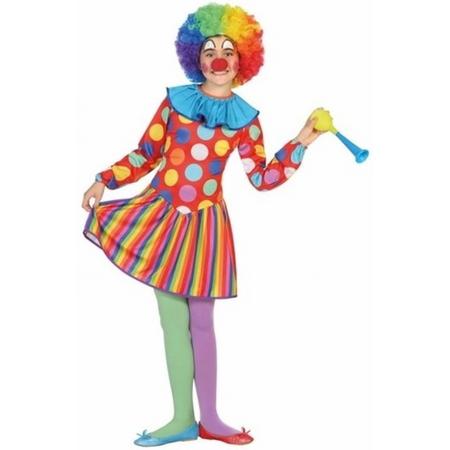 Clown Dotty kostuum / outfit voor meisjes - verkleedpak - 116 (5-6 jaar)