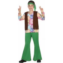 Hippie kostuum voor jongens 116 (5-6 jaar) - 60s & 70s - Hippies & Flower Power kleding