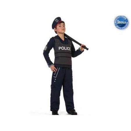 Politie kostuum jongen maat 10-12 jaar T4