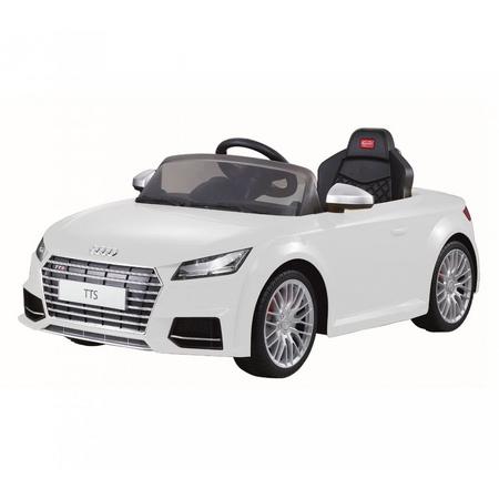 Audi TTS Roadster Elektrische Kinderauto 12 V - Wit