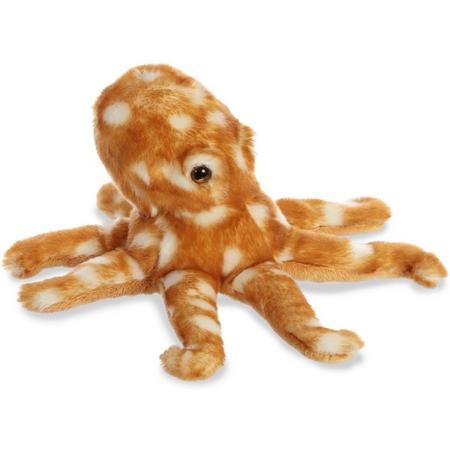Aurora Knuffel Mini Flopsie Atlantische Octopus 20,5 Cm Bruin