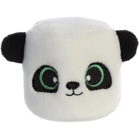 Aurora Mini-knuffel Yoohoo Beanbag 6 Cm Wit/zwart
