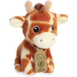 Pluche dieren knuffels giraffe van 13 cm - Knuffeldieren giraffes speelgoed