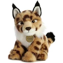 Pluche lynx knuffel van 26 cm - kinder speelgoed dieren knuffels