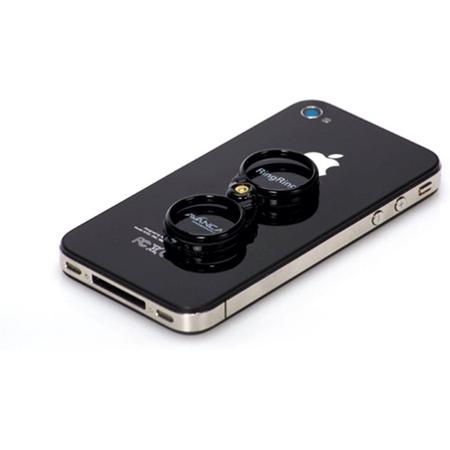 Avanca RingRing smartphone houder en standaard zwart