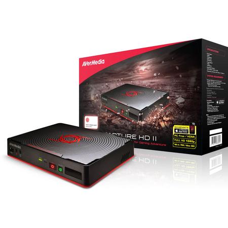 AVerMedia 61C2850000AB-CED - Game Capture HD II for Xbox One, PS4 and Wii U