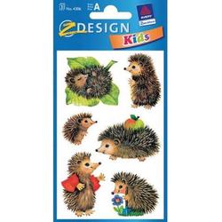Papieretiket Z-design Kids - pakje a 3 vel egels