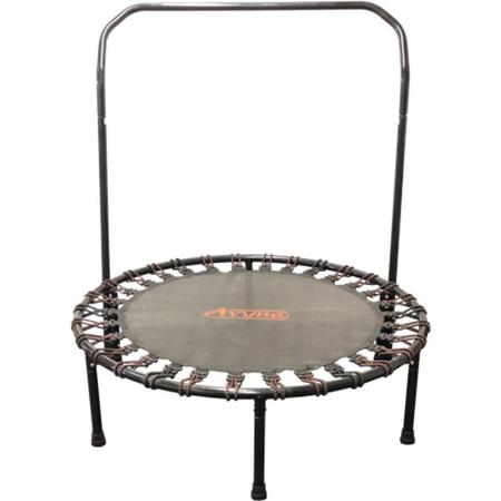 Avyna Pro-Line Fitness trampoline AVYFIT met elastieken en beugel 120 cm Zwart