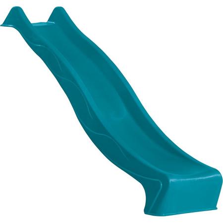 Losse glijbaan Rex voor Platformhoogte 120cm Turquoise (Nieuw)