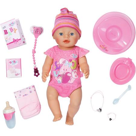 BABY born - Interactieve Pop Roze - Babypop