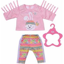 BABY born Trendy Outfit Trui met Konijn - Poppenkleding 43 cm