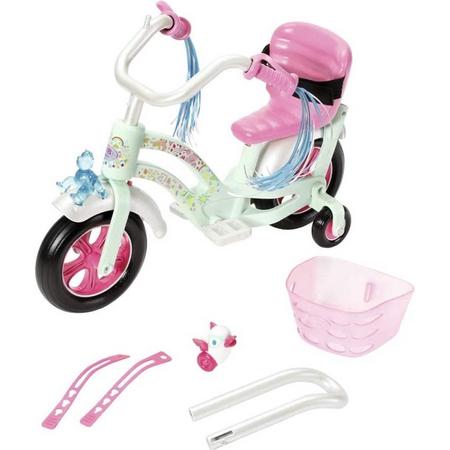 Baby Born - Zapf - Annabell fiets - Roze kinderfiets