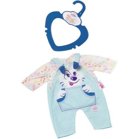 Baby Born Kledingset Clothing Voor Pop Blauw 3-delig