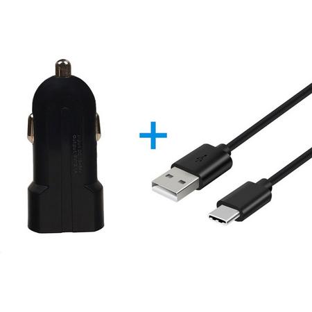 BestCases.nl Universele 2 Ampere type-C Poort Autolader USB-C 3.1 voor Xiaomi Mi 4s