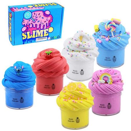 BESTTY Fluffy slijm Kinderspeelgoed BESTZY MUD SPEELGOED butter Slime Kit, Clay Kids Putty Toys, Slime Kids Putty Toys