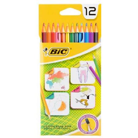 BIC kleurpotloden 12 stuks diverse kleuren