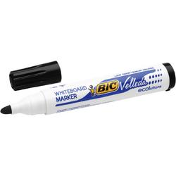 Viltstift Bic 1701 whiteboard rond zwart 1.4mm - 12 stuks - 12 stuks