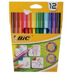 Viltstiften met dunne punt - 12 stuks - Voor volwassene en kinderen - Stiften - Kleuren - Tekenstiften