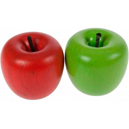 BigJigs Appel  - 1 stuk rood of groen