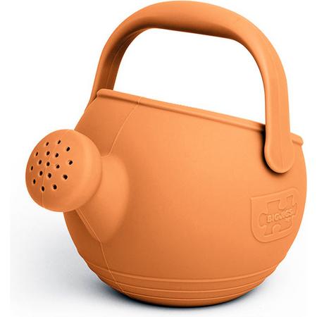 Bigjigs Apricot Orange Silicone Watering Can
