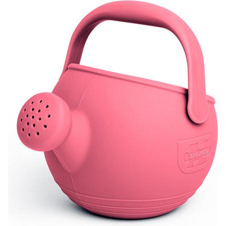 Bigjigs Coral Pink Silicone Watering Can