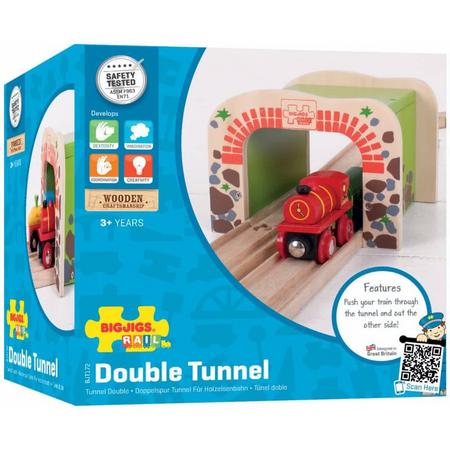 Houten Rails - Dubbelspoor Tunnel