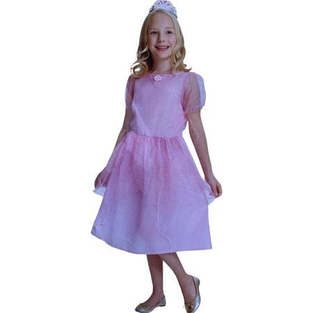 Prinsessenjurk meisje 4-6 jaar - Prinsessenjurk verkleedkleding - Prinsessenjurk - Sleeping Cutie - prinses - verkleden-Doornroosje jurk