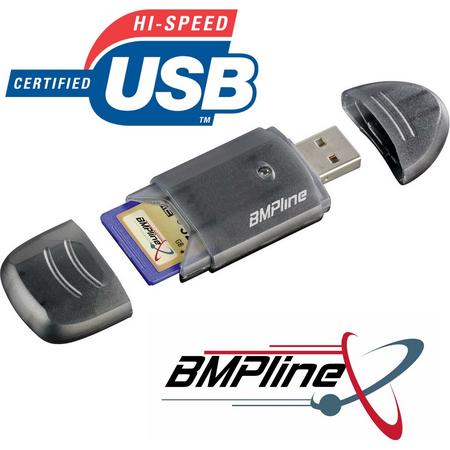 BMPline USB 2.0 SD Cardreader - SD Kaartlezer - SDHC - MMC