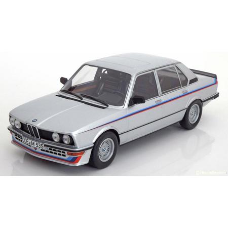 BMW M535i E12 1980 Zilver 1-18 Norev Limited 1500 Pieces