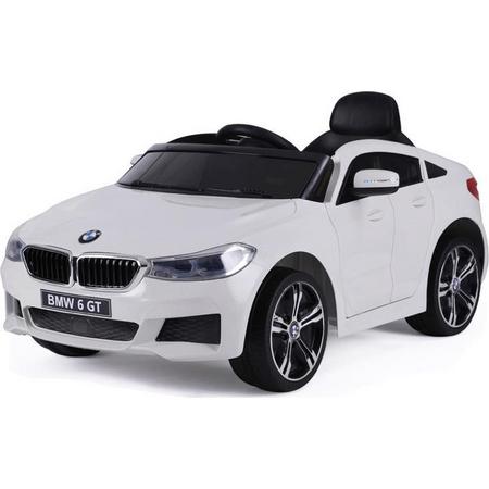 BMW elektrische kinderauto 6-serie GT wit
