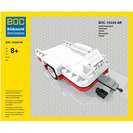 BOC 10220 AR / VW T1 Rode Trailer / Lego Designs By BOC
