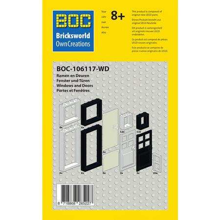 BOC-106117-W Ramen en deuren set